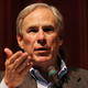 Governor Greg Abbott speaks during a press conference about the mass shooting at Uvalde High School on May 27, 2022, in Uvalde, Texas.